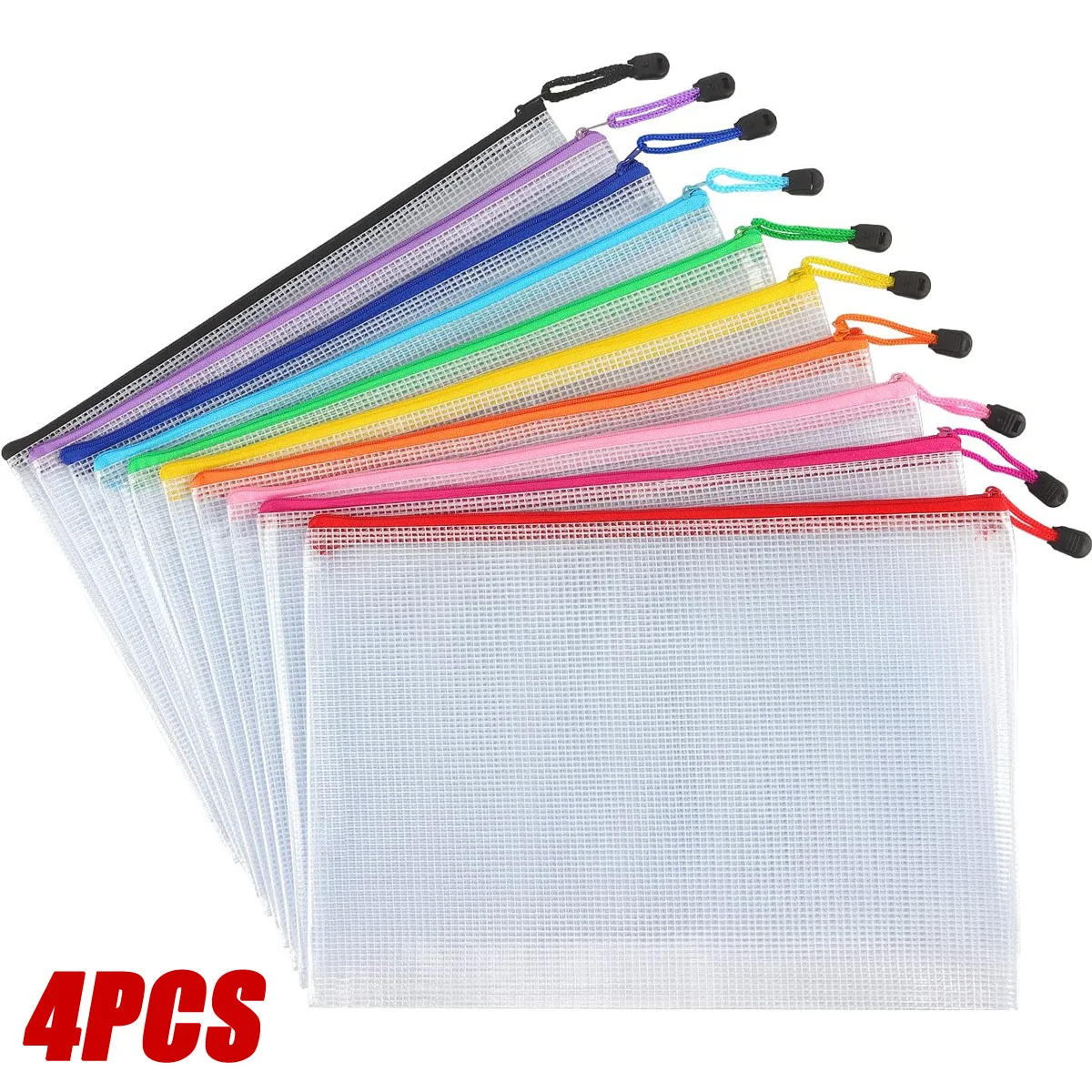 File Folder Hanging - PVC Stationery Storage Bag Folder File
