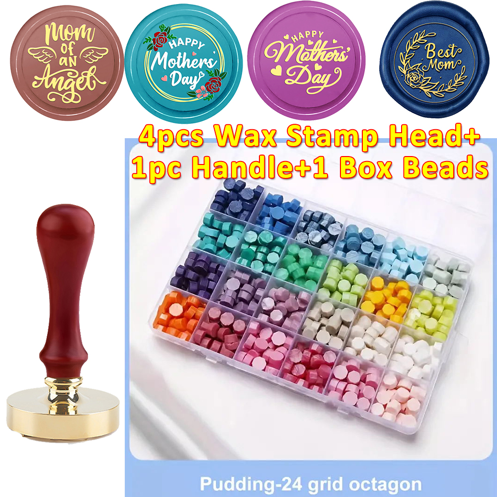 Wax Seal Stamp Kit - Mother's Day Wax Seal Stamp Set