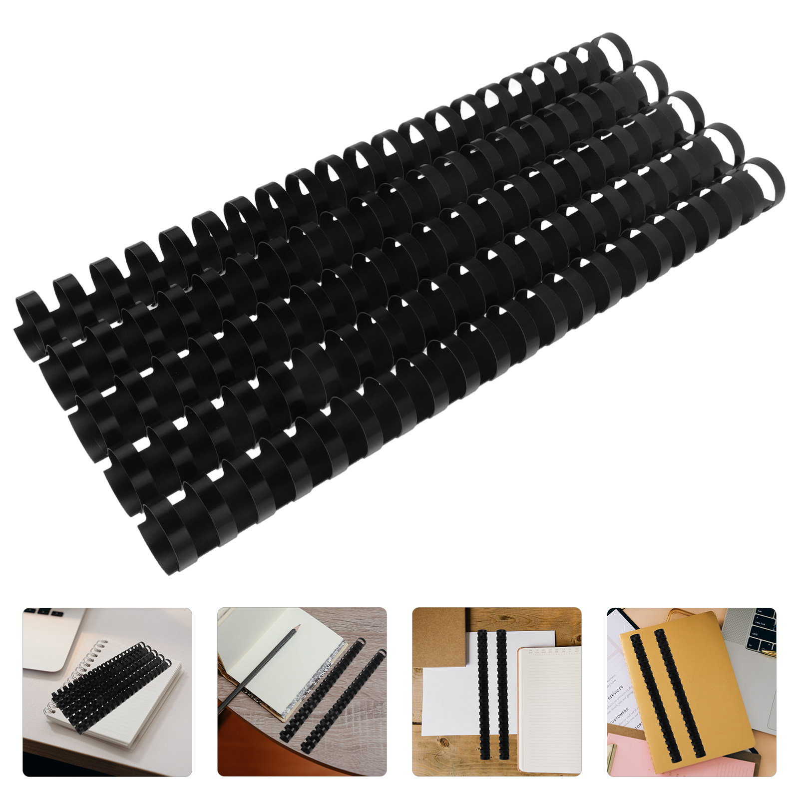 Binding Comb Plastic - 50Pcs Binding Rings Plastic Comb 21-Ring