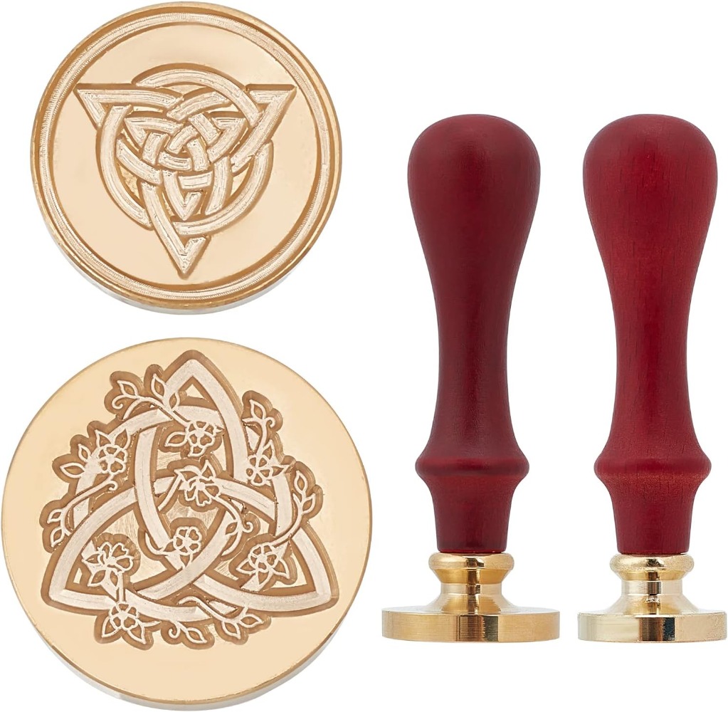 Wax Seal Stamp Kit - 2 Set Celtic Knot Wax Seal