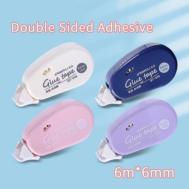 Glue Stick Pack - 6m*6mm Dots Glue Tape DIY Scrapbook