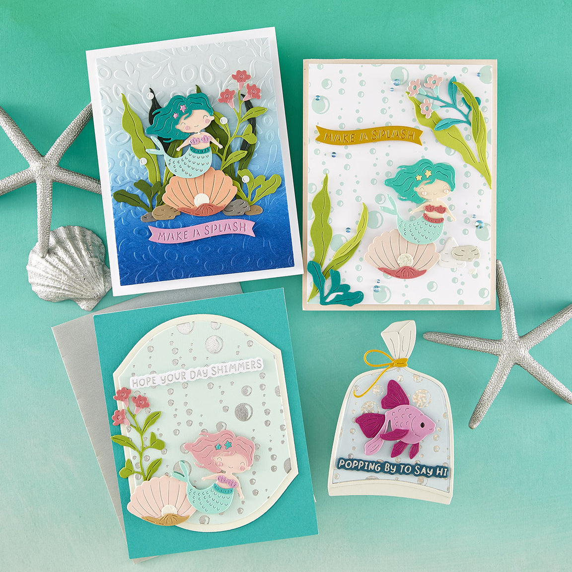 Diving Ocean Splash Fish Folde - Wax Seal Stamp Kit ulasan dan harga