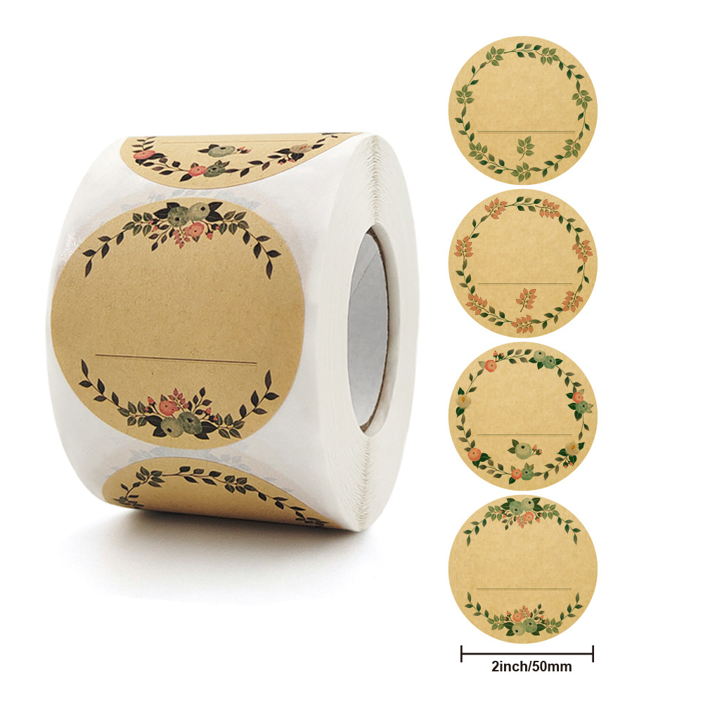 50-500Pcs 2 Inch 5cm Kraft Pap - Cardstock Paper Pack ulasan dan harga
