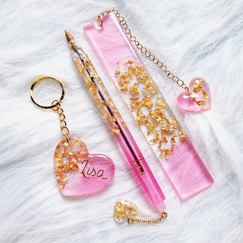 Transparent Pen and Bookmark S - Stationery Supplier ulasan dan harga