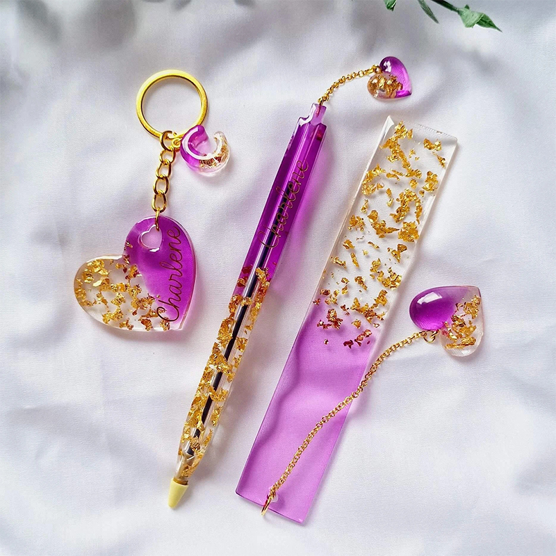 Transparent Pen and Bookmark S - Stationery Supplier ulasan dan harga