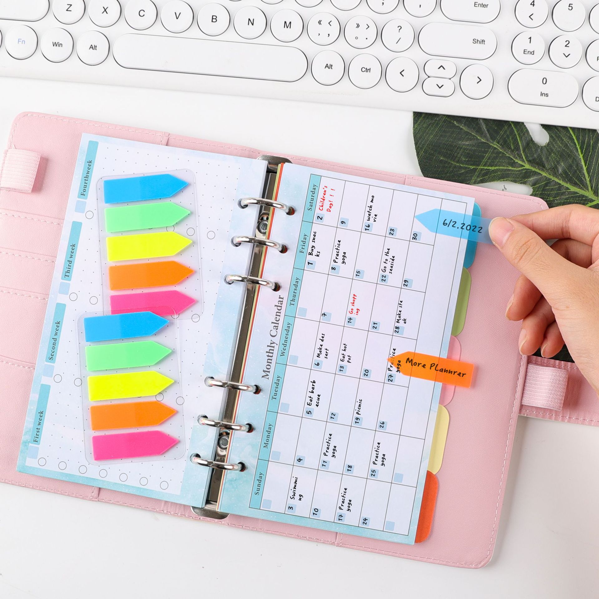 2026 NEW A6 Loose Leaf Noteboo - Planner Weekly Budget ulasan dan harga