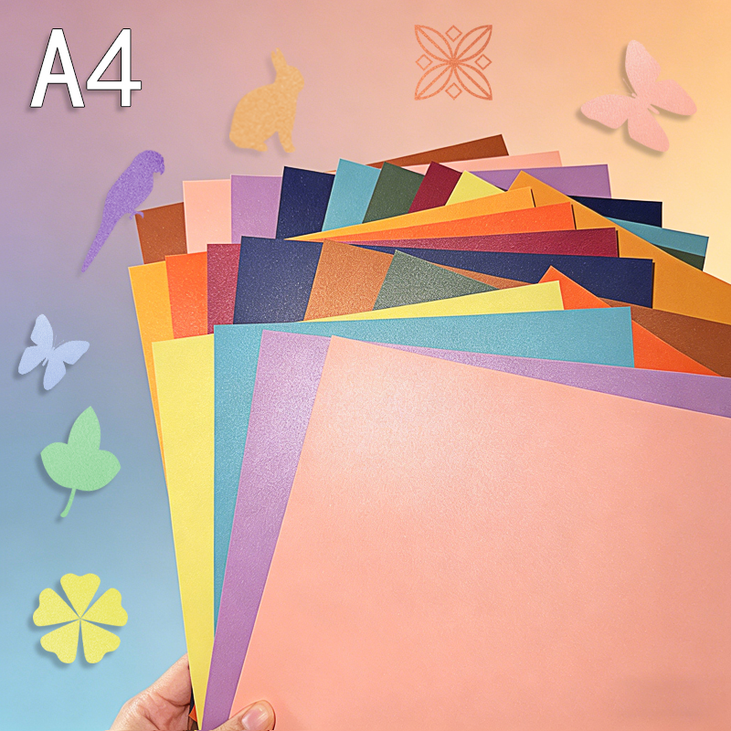 A4  Color Cardstock 20PCS 250G - Cardstock Paper Pack ulasan dan harga