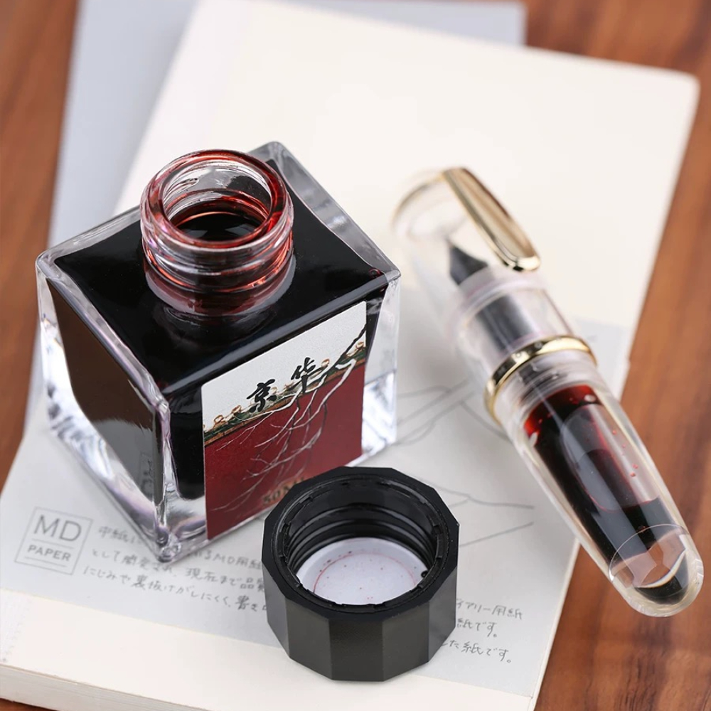 MAJOHN 50ml Fountain Pen Ink V - Calligraphy Ink Bottle ulasan dan harga