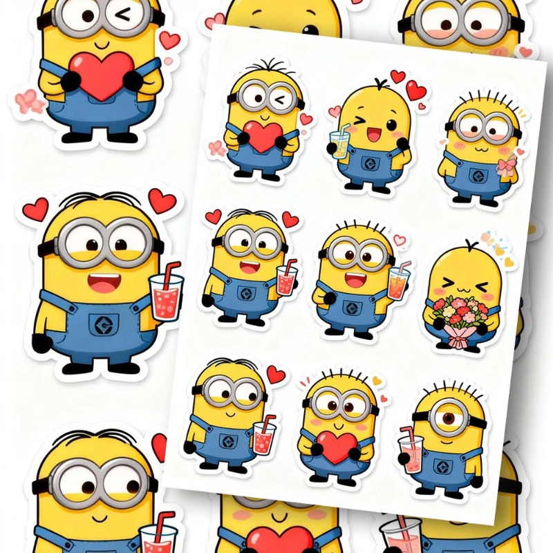 New Minions Despicable Me Kevi - Memo Pad Sticky ulasan dan harga