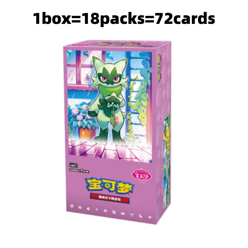 Original PTCG Trading Card Gam - Cardstock Paper Pack ulasan dan harga