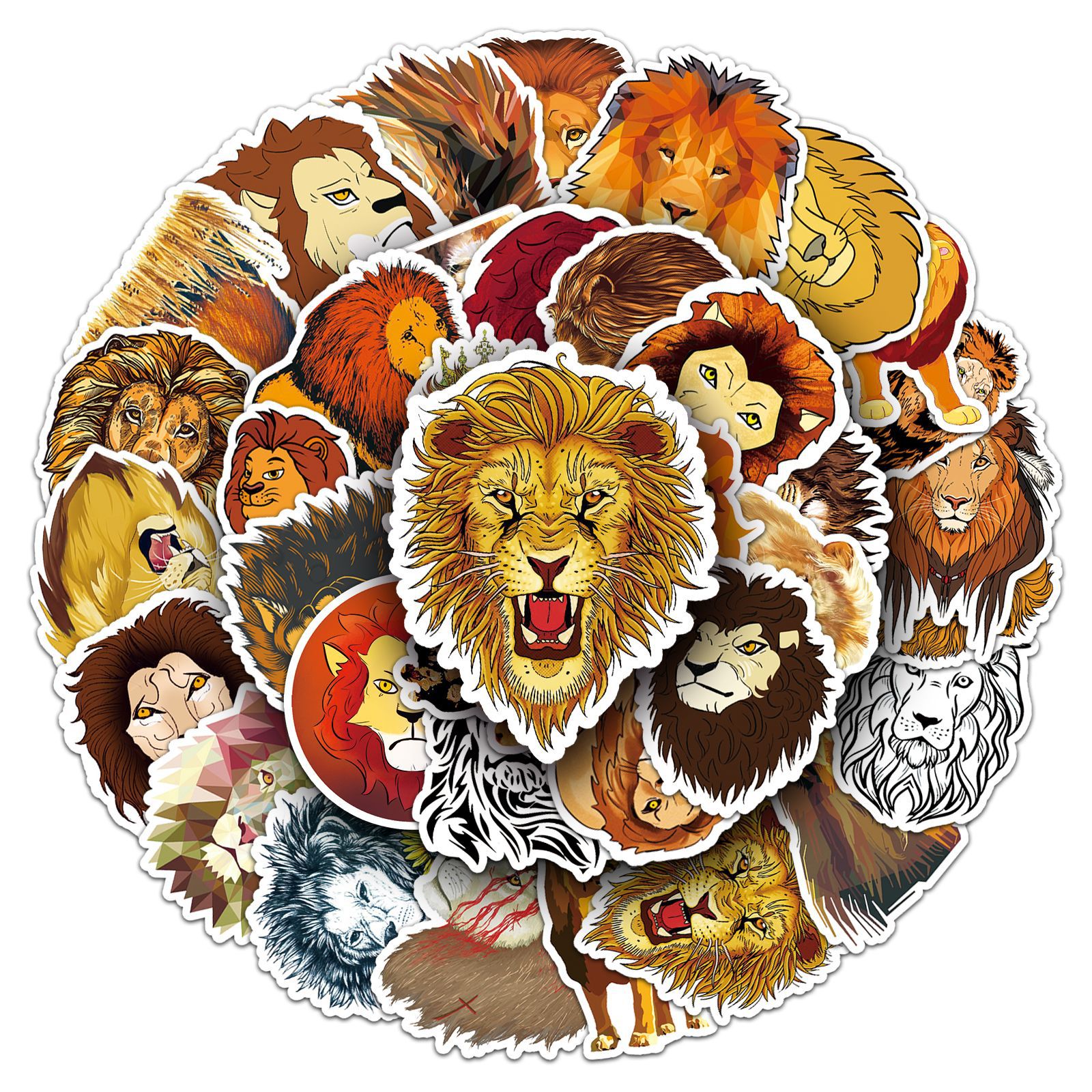 50-Pack Lion Graffiti Stickers - Lion Stationery & Office Supply(Kunshan)Co.Ltd ulasan dan harga