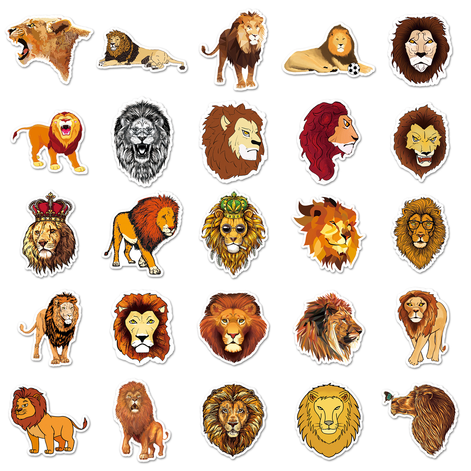 50-Pack Lion Graffiti Stickers - Lion Stationery & Office Supply(Kunshan)Co.Ltd ulasan dan harga