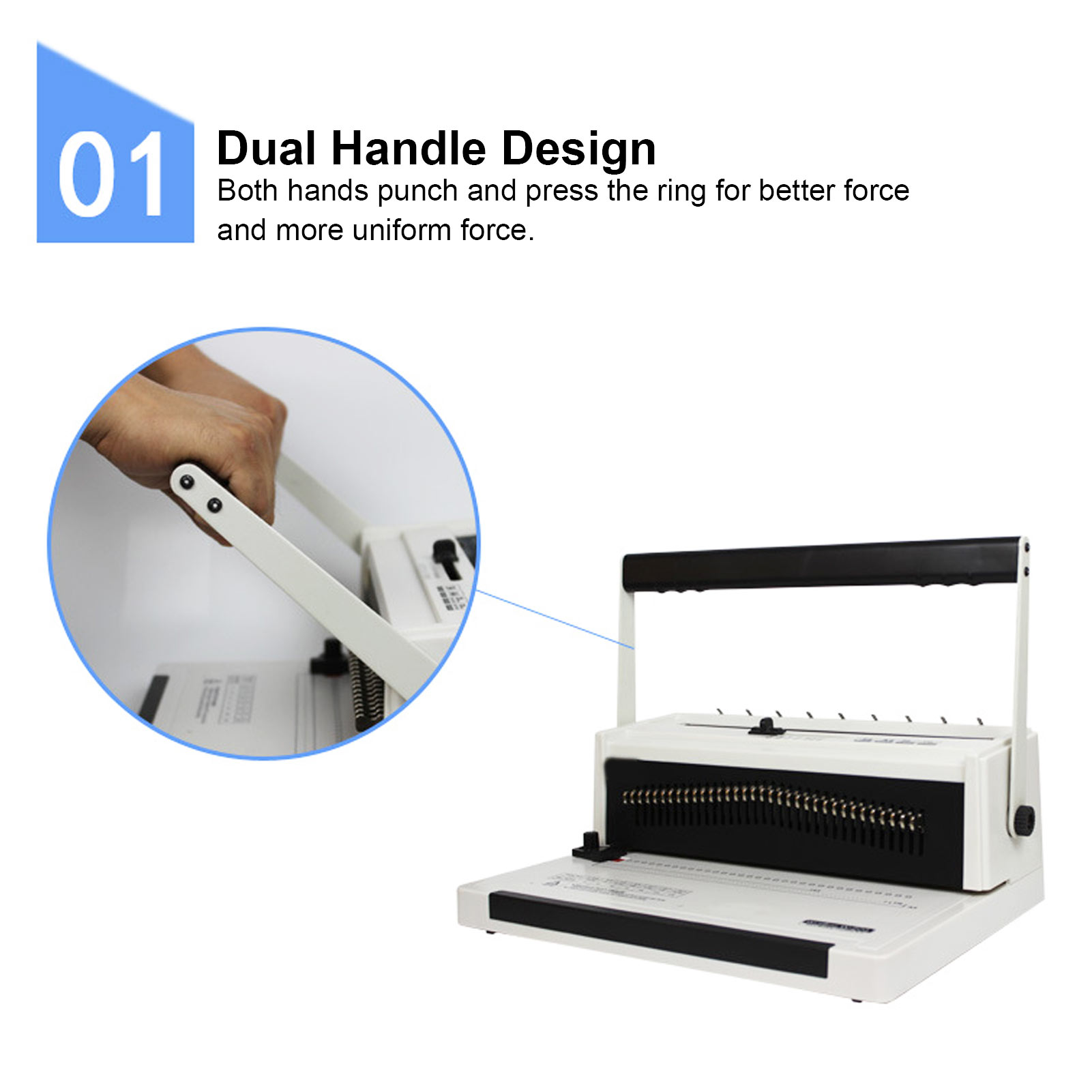Book Binding Machine Wire  Mac - Binding Comb Plastic ulasan dan harga