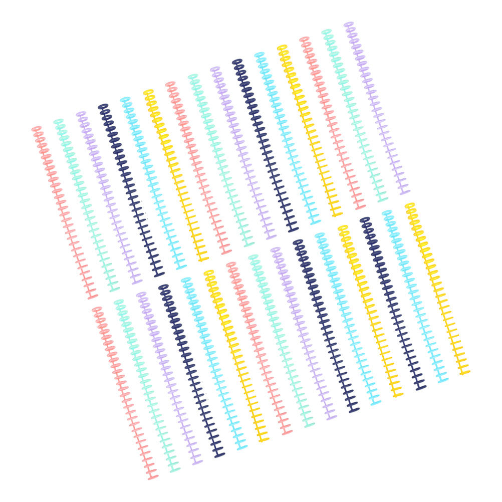 30Pcs Plastic Spiral Binding C - Binding Comb Plastic ulasan dan harga