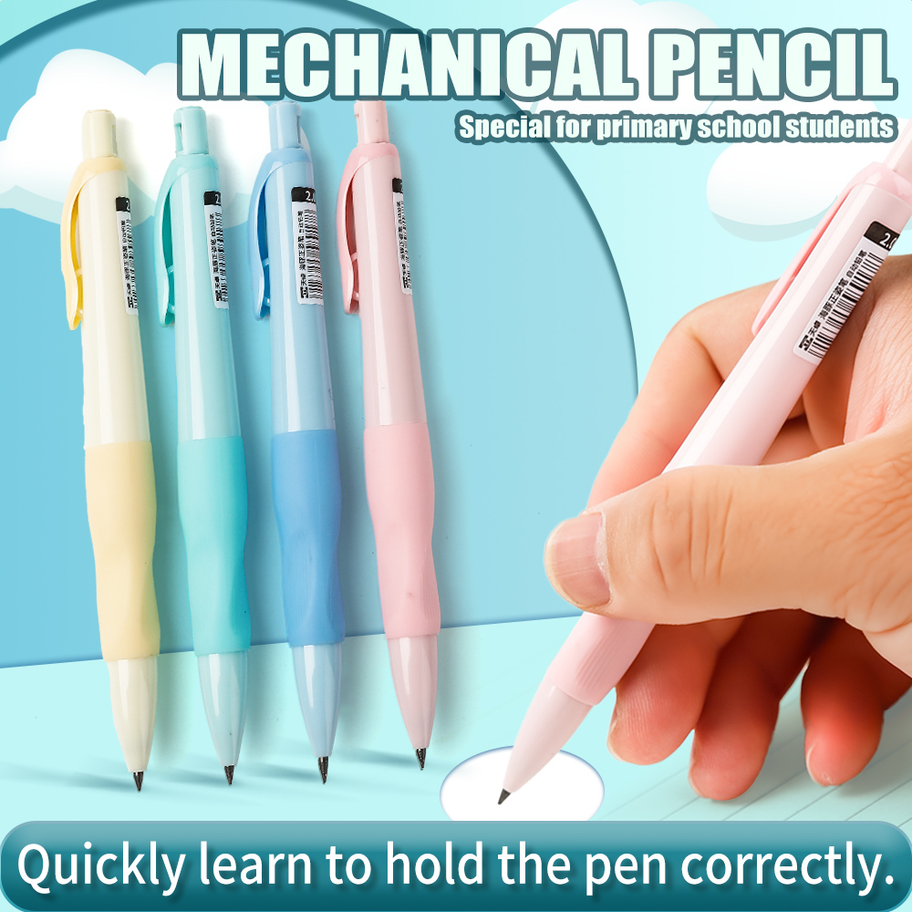 4Pcs Mechanical Pencils Set0.5 - Mechanical Pencil Lead ulasan dan harga