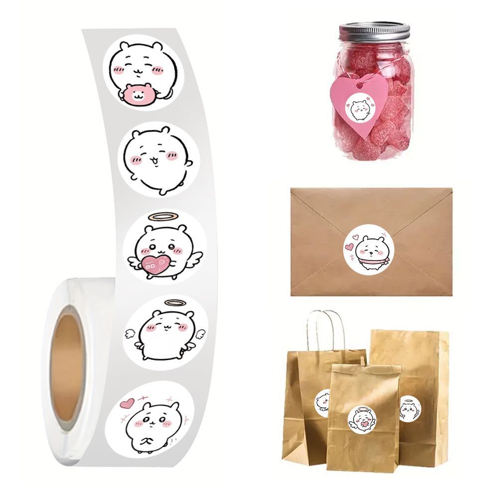 Chikawas Stickers Roll 500 Pcs - Memo Pad Sticky ulasan dan harga