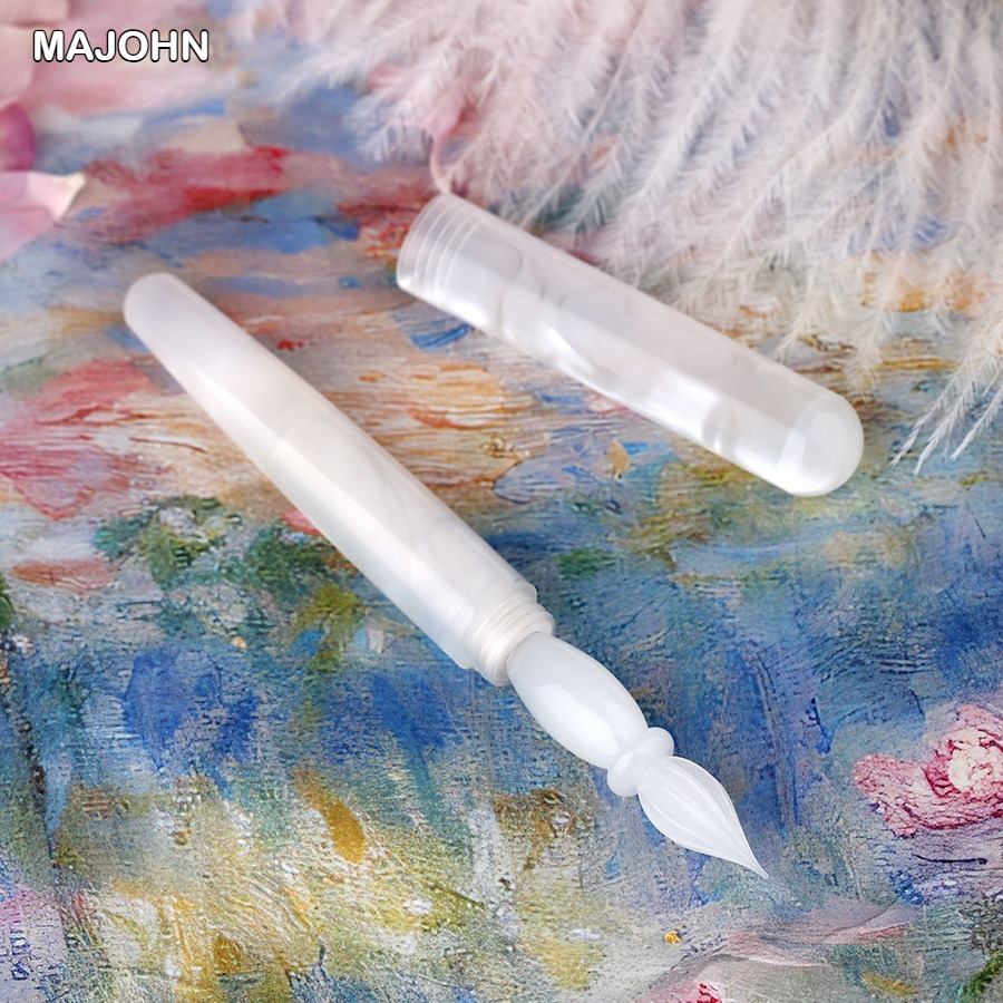 MAJOHN N10 Resin Handmade Glas - Fountain Pen Ink ulasan dan harga