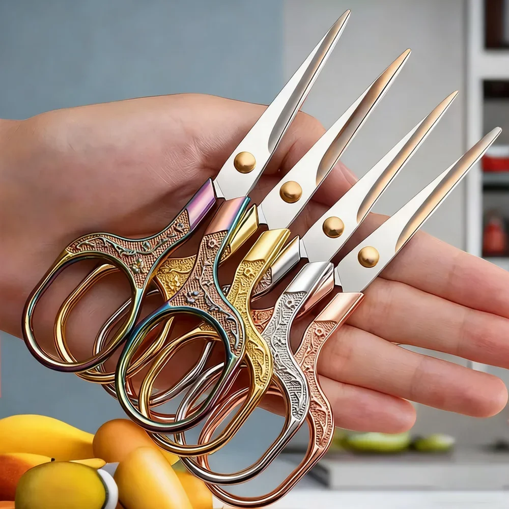 Retro Multi-Functional Stainle - Scissors Stainless Craft ulasan dan harga