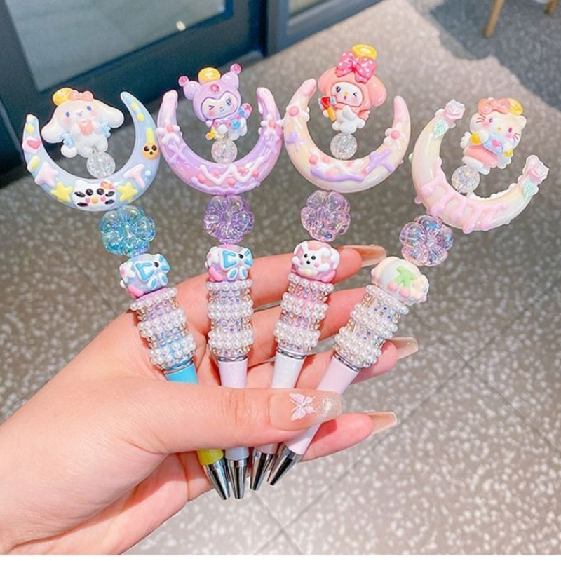 Sanrio Cartoon Crystal Sparkli - Stationery Supplier ulasan dan harga