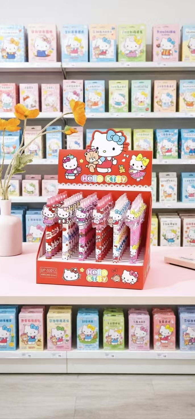 Cute Hello Kitty Gel Pen 0.5mm - Stationery Supplier ulasan dan harga