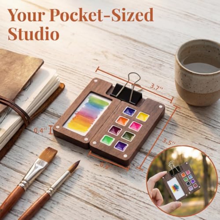 Set of 2 Portable Sketchbook P - Paperclip Magnetic Set ulasan dan harga