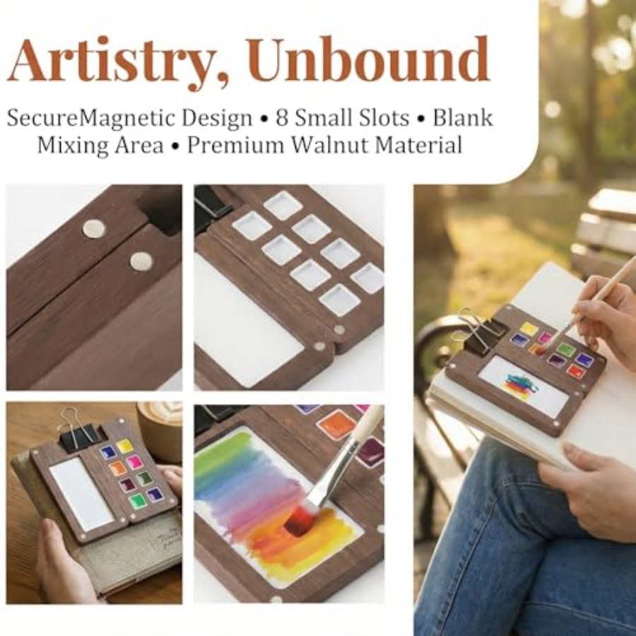 Set of 2 Portable Sketchbook P - Paperclip Magnetic Set ulasan dan harga