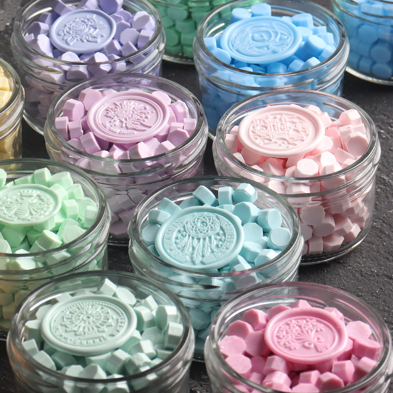 100pcs/Bag Mix Color Wax Beads - Wax Seal Stamp Kit ulasan dan harga