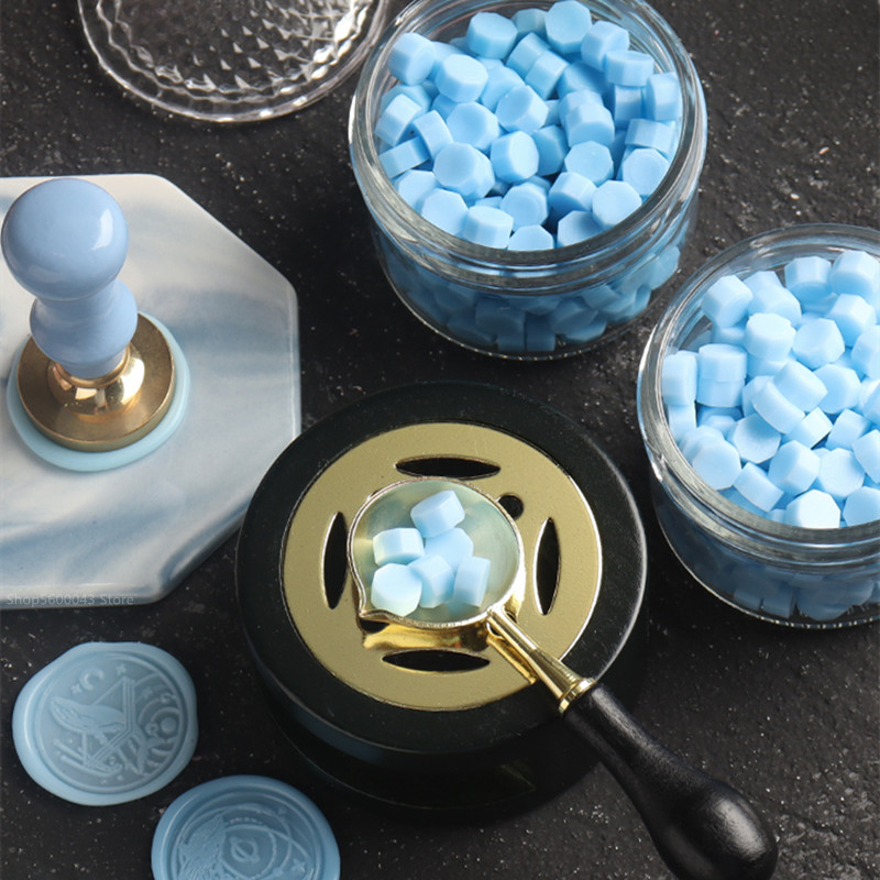 100pcs/Bag Mix Color Wax Beads - Wax Seal Stamp Kit ulasan dan harga