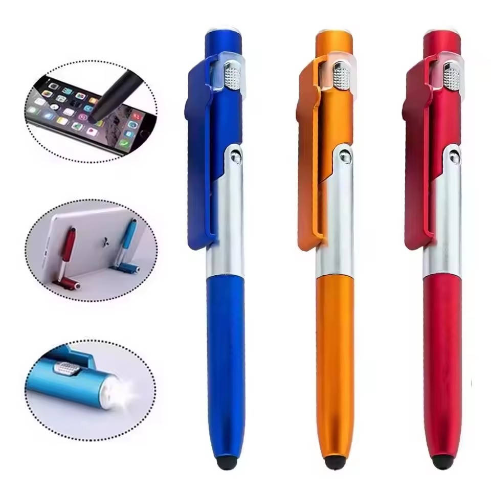 4 IN 1 Multifunction Touch Pen - Stationery Supplier ulasan dan harga