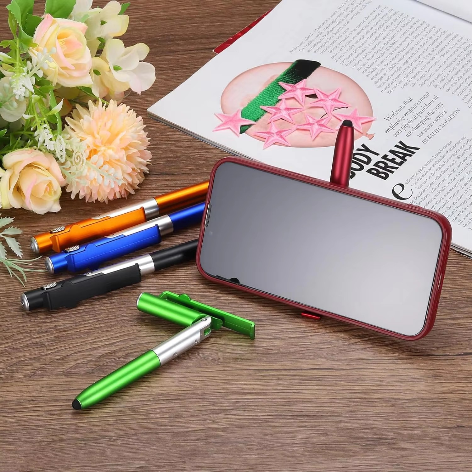 4 IN 1 Multifunction Touch Pen - Stationery Supplier ulasan dan harga