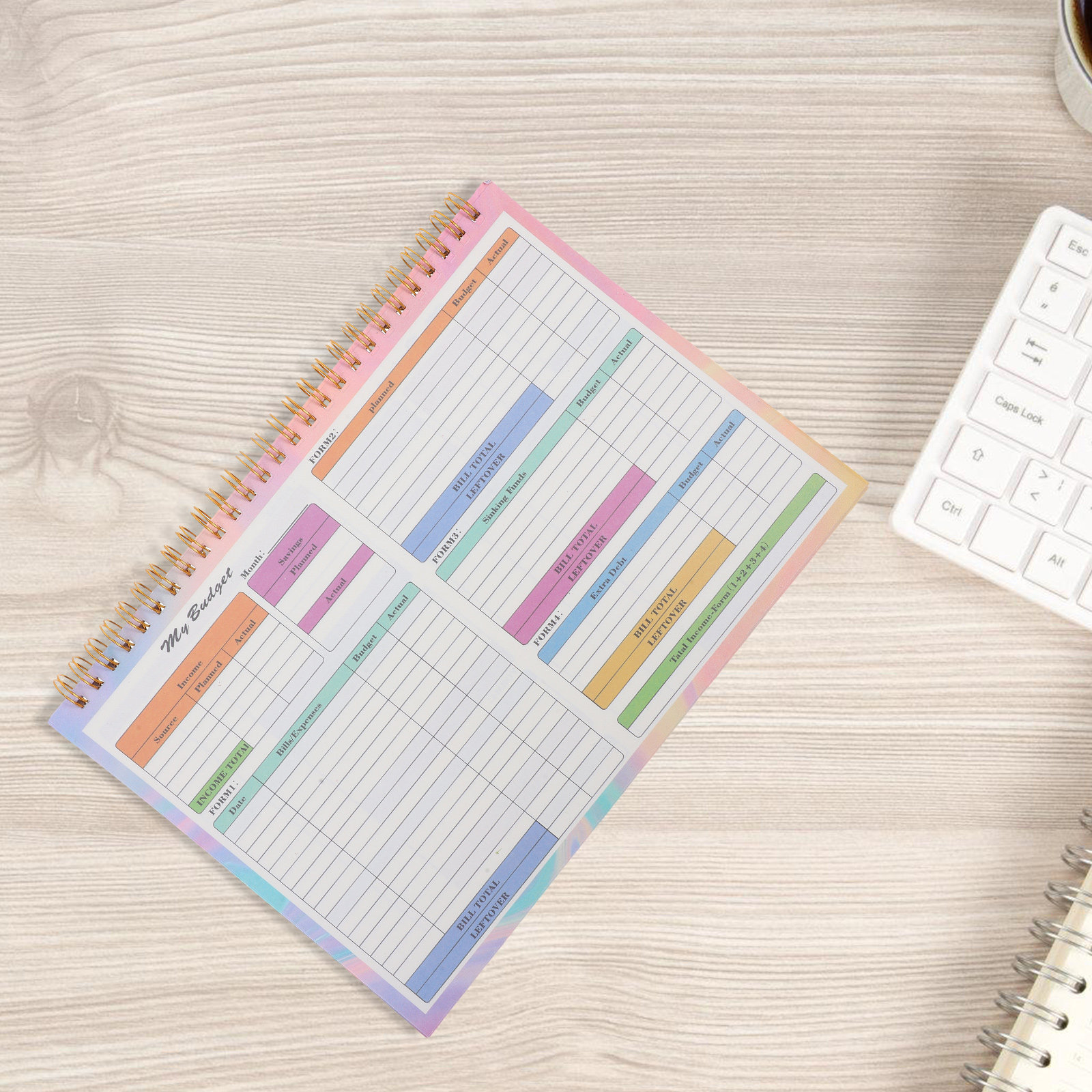 B5 Financial Ledger Daily Week - Planner Weekly Budget ulasan dan harga