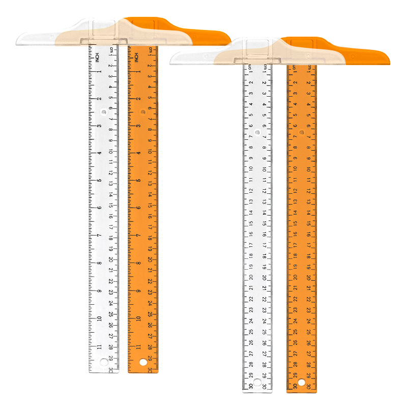 1Pc T-shaped Double Side Scale - Stationery Supplier ulasan dan harga