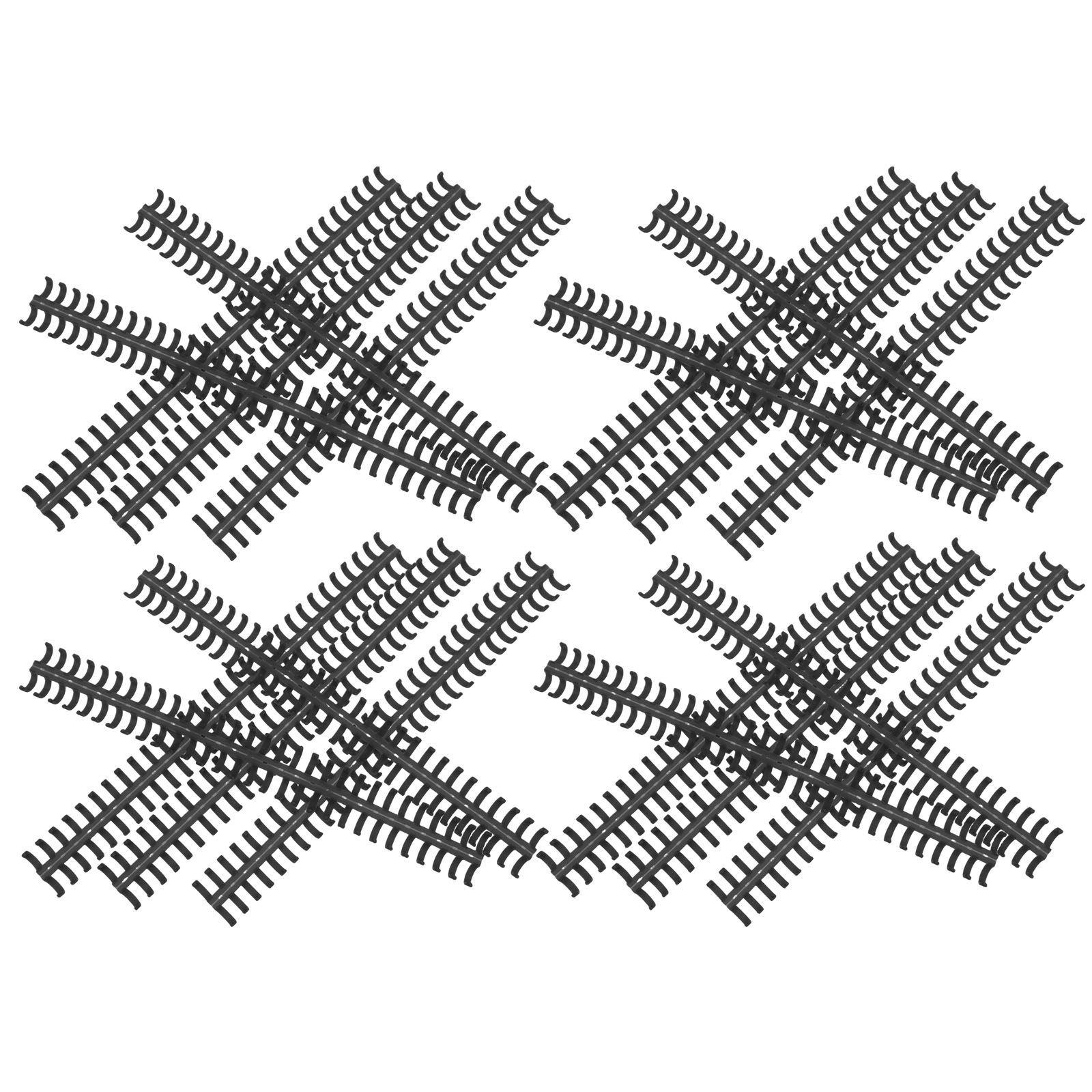 20Pcs Notebook Binding Rings S - Binding Comb Plastic ulasan dan harga