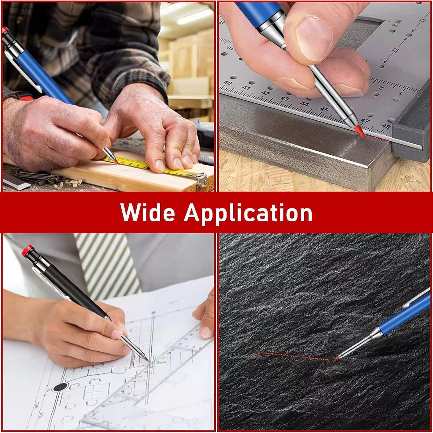 2.8mm Metal Solid Carpenter Me - Mechanical Pencil Lead ulasan dan harga