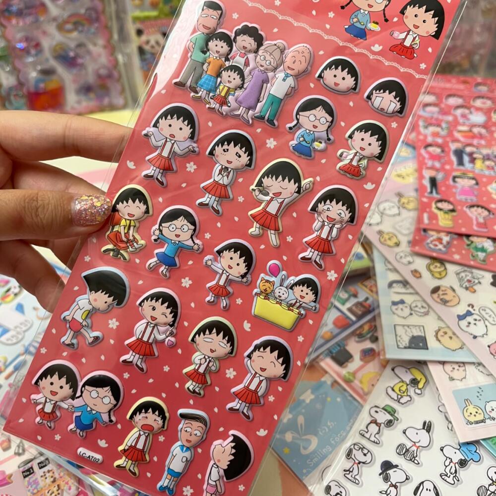 Chibi Maruko-Chan Three-Dimens - Memo Pad Sticky ulasan dan harga