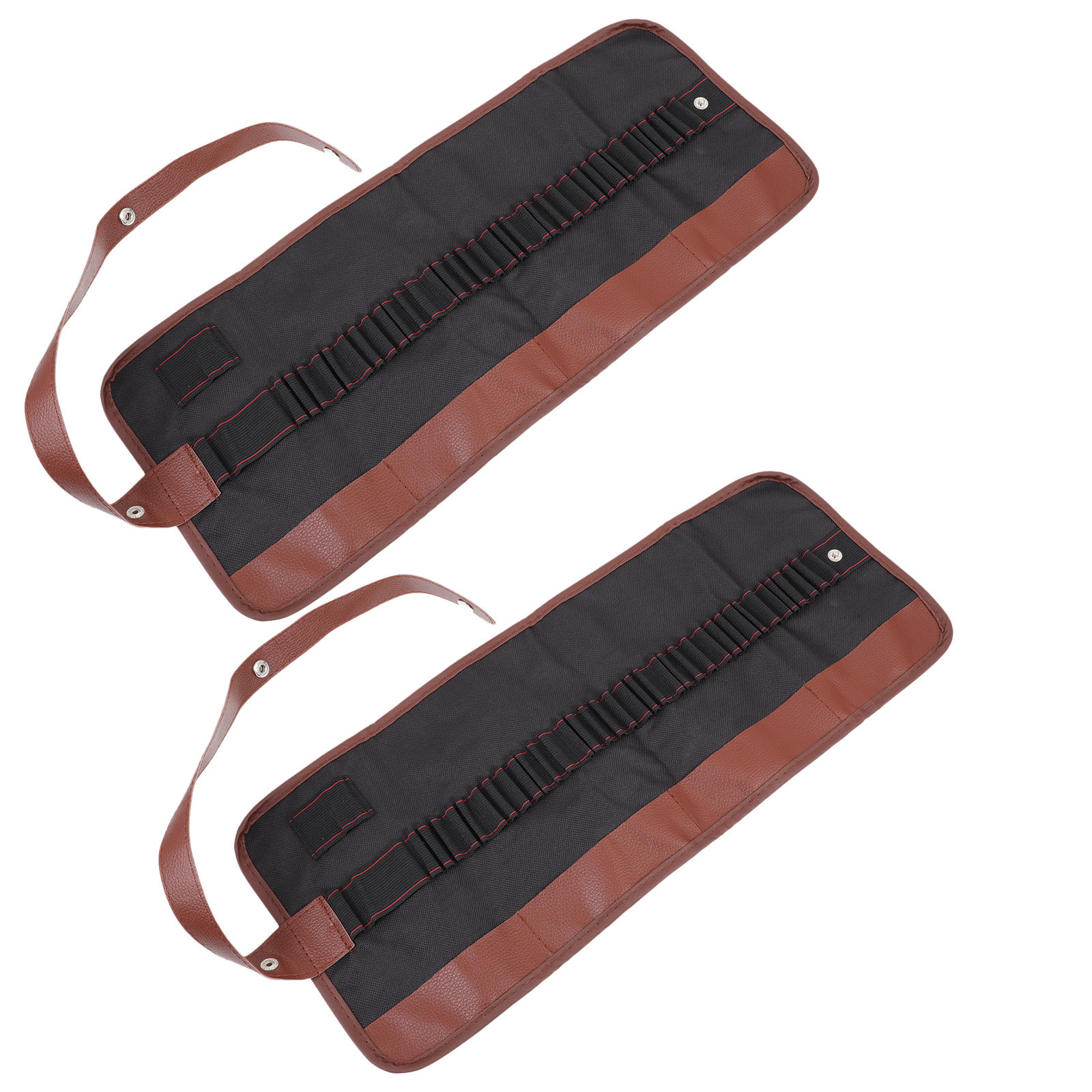2Pcs Canvas Pencil Rolling Bag - Pencil Case Large ulasan dan harga
