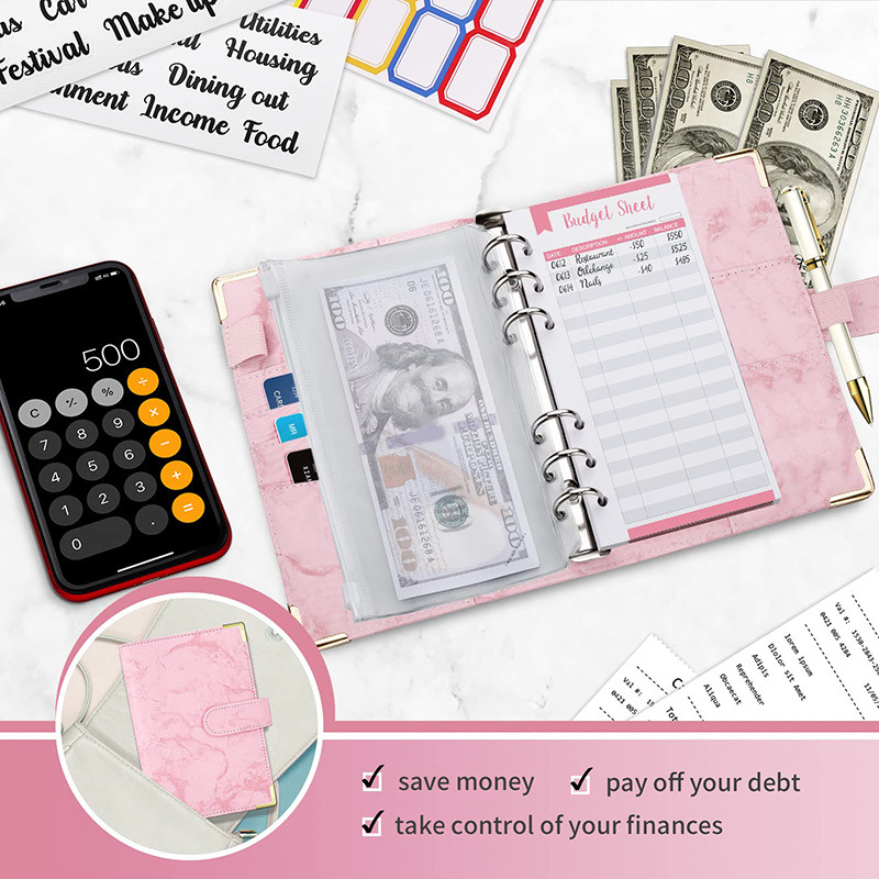 A6 Budget Binder with Cash Env - Planner Weekly Budget ulasan dan harga