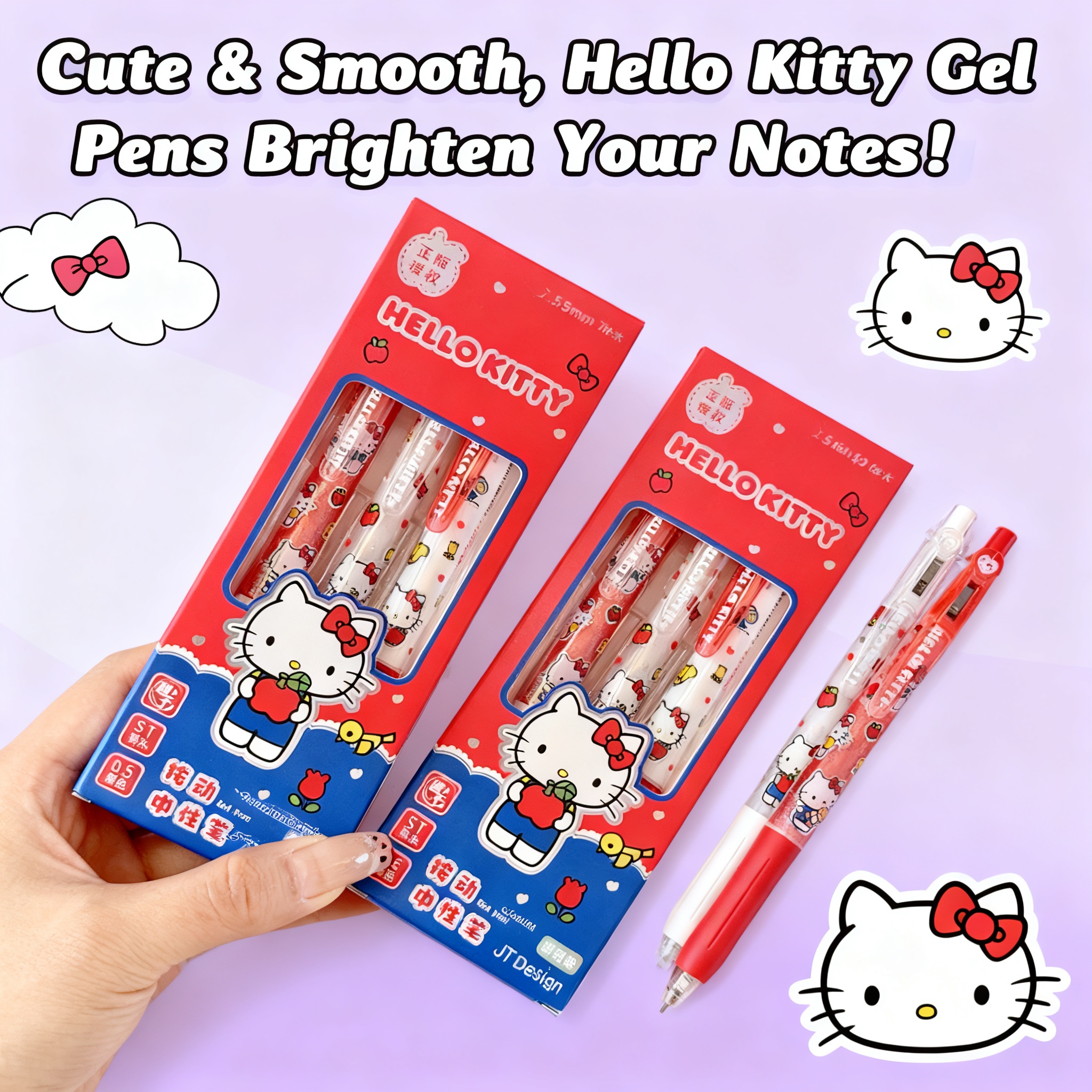 Genuine Sanrio Hello Kitty Cin - Stationery Supplier ulasan dan harga