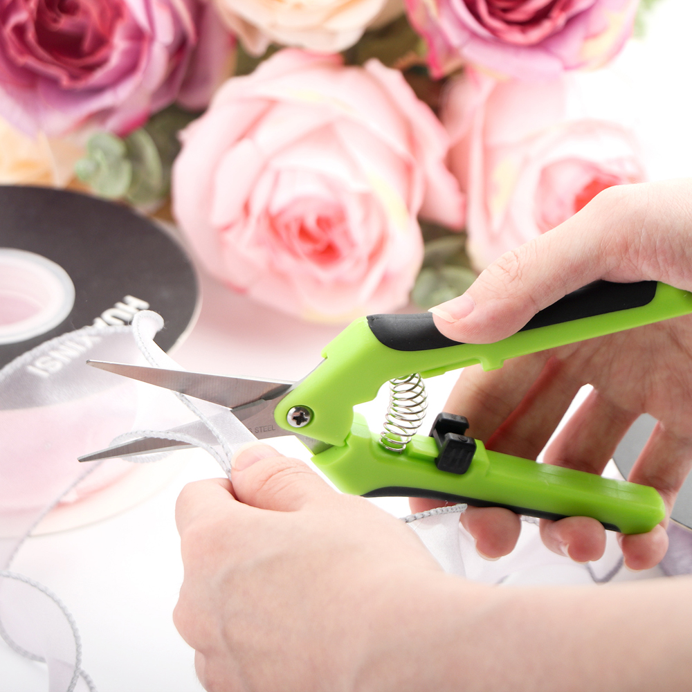 1Pcs Spring-Loaded Craft Shear - Scissors Stainless Craft ulasan dan harga