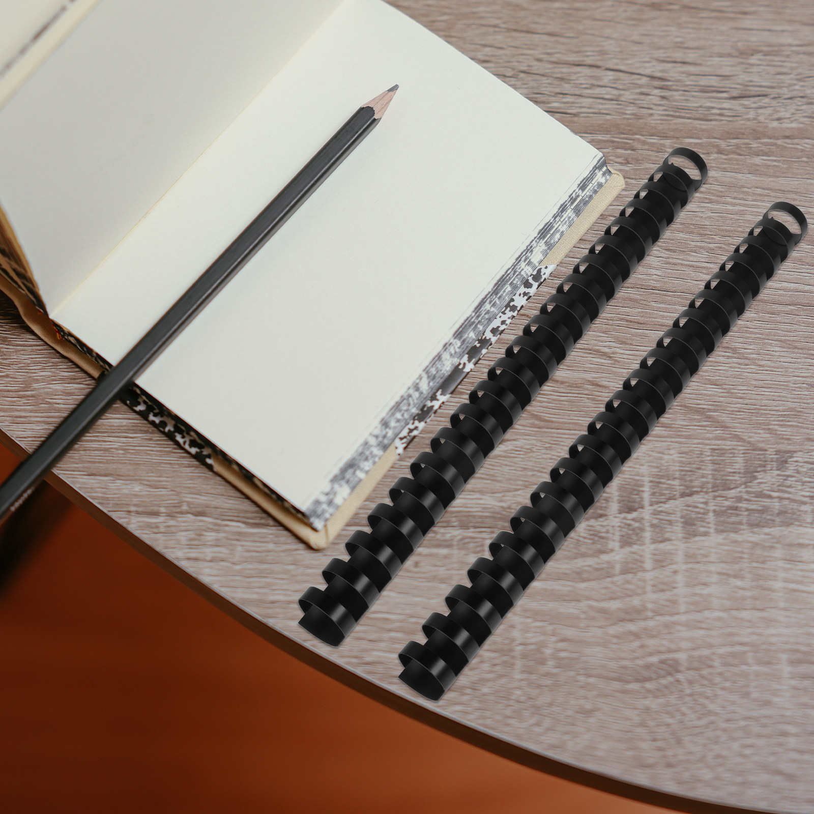 50Pcs Binding Rings Plastic Co - Binding Comb Plastic ulasan dan harga