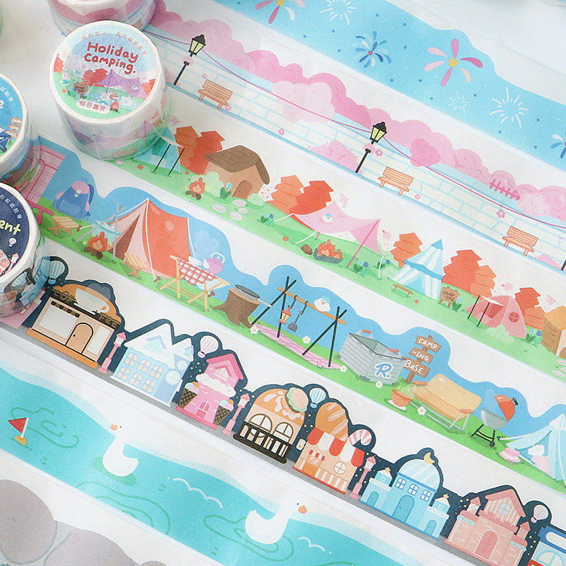 Washi Tape Going To The Garden - Label Printer Tape ulasan dan harga