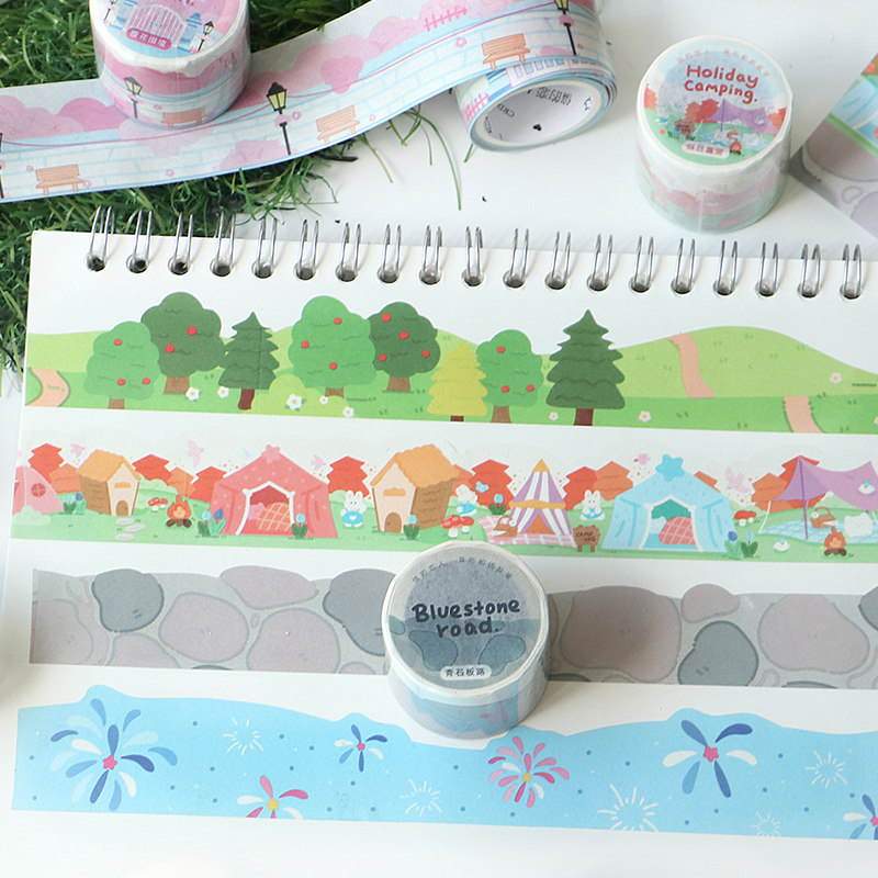 Washi Tape Going To The Garden - Label Printer Tape ulasan dan harga