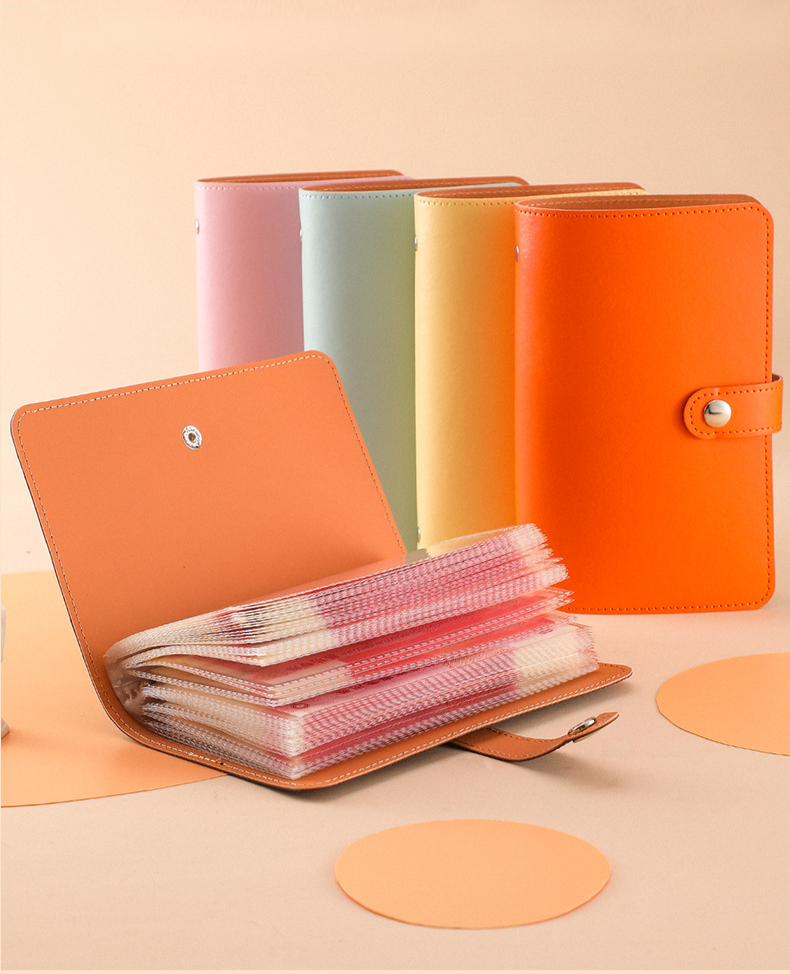 PU Leather Budget Binder Noteb - Binder Clip Assorted ulasan dan harga