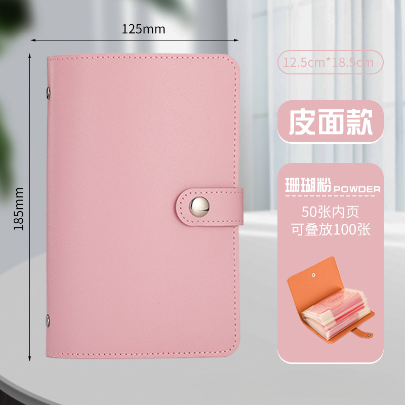 PU Leather Budget Binder Noteb - Binder Clip Assorted ulasan dan harga