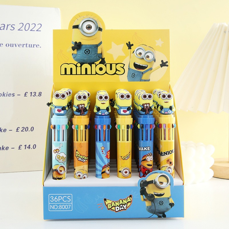 36pcs/set New Minions Anime10- - Stationery Supplier ulasan dan harga