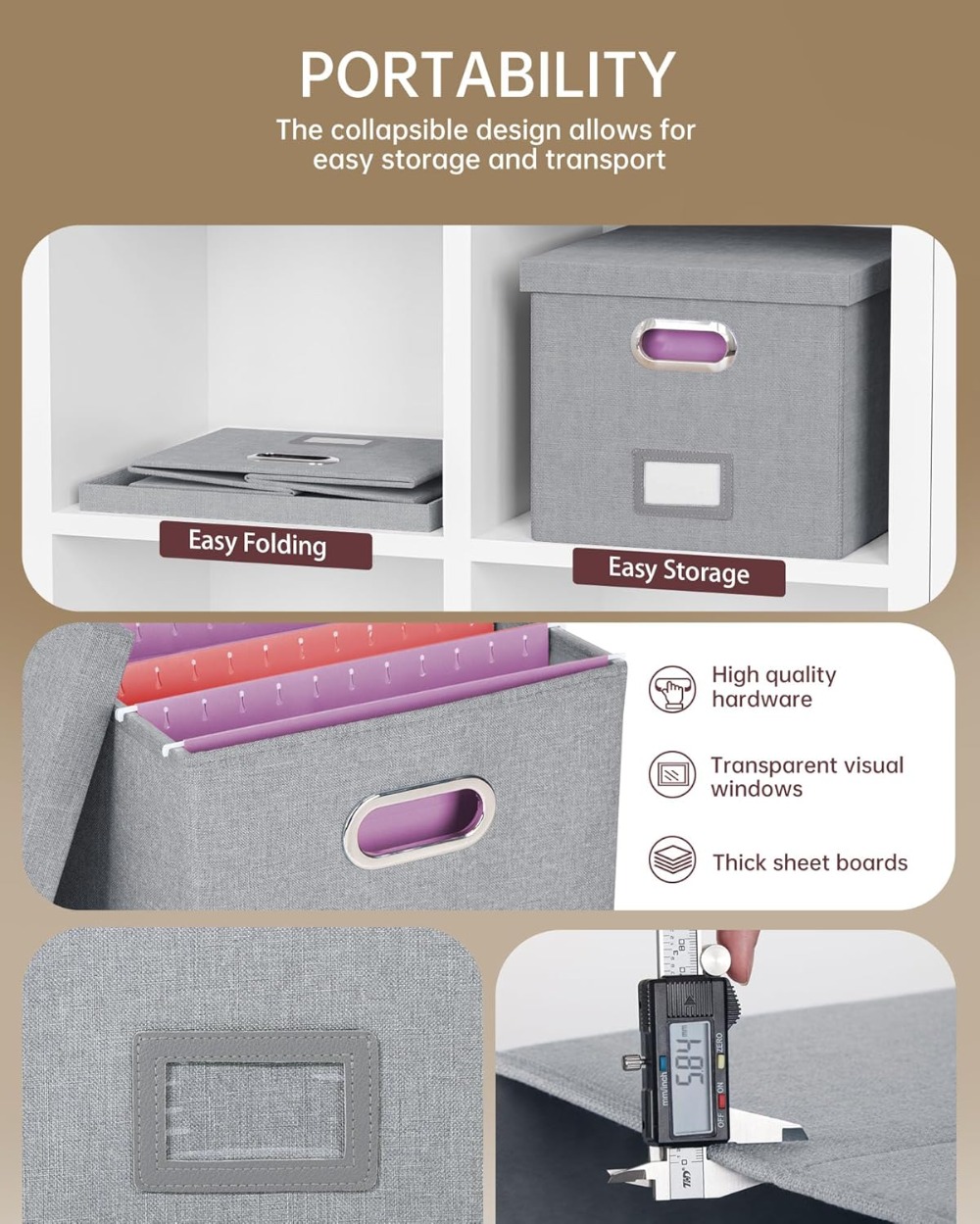 Oterri File Organizer Box, Han - File Folder Hanging ulasan dan harga