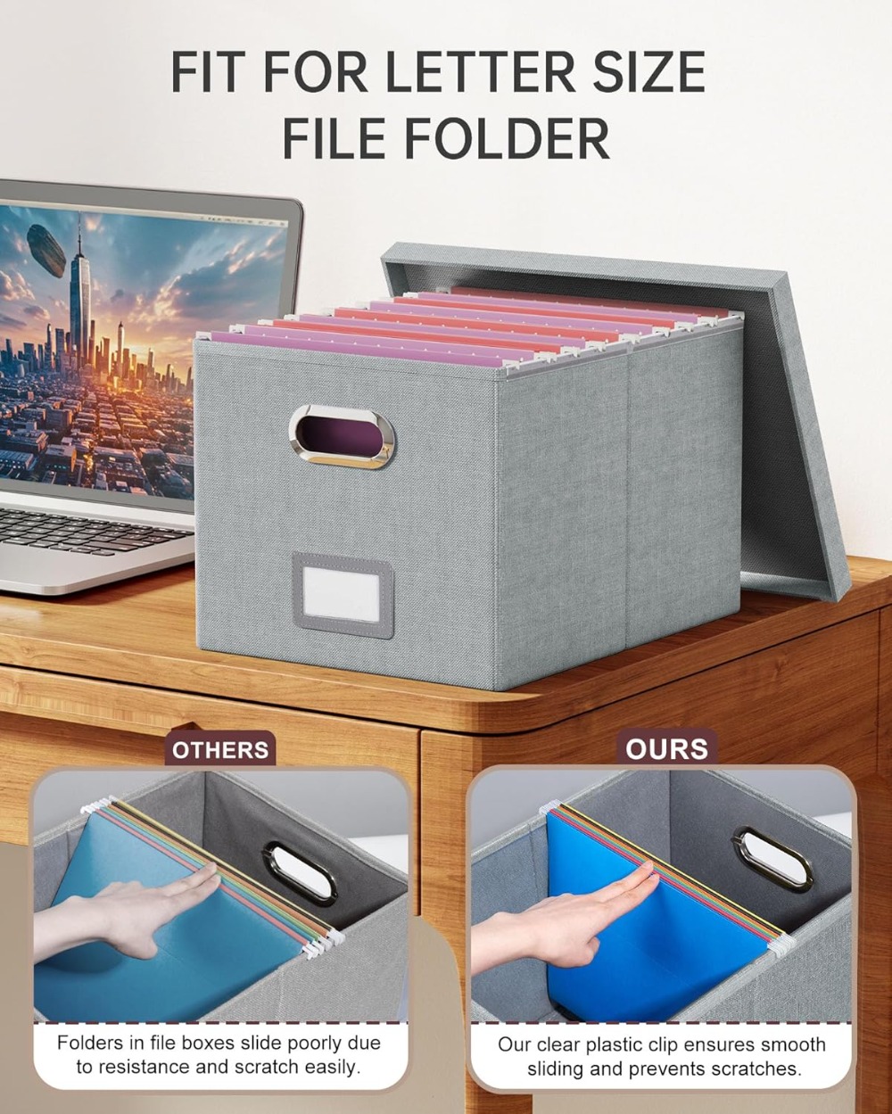 Oterri File Organizer Box, Han - File Folder Hanging ulasan dan harga