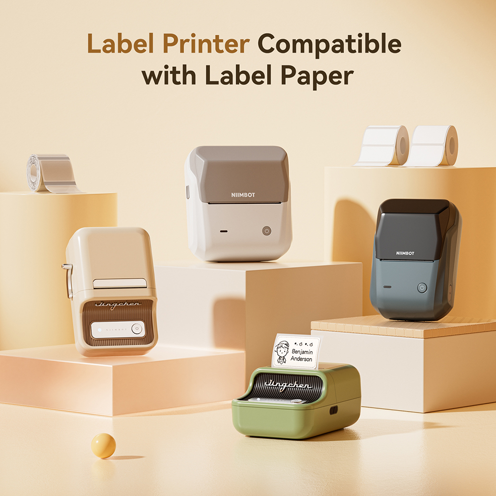 NIIMBOT Thermal Sticker Label  - Label Printer Tape ulasan dan harga