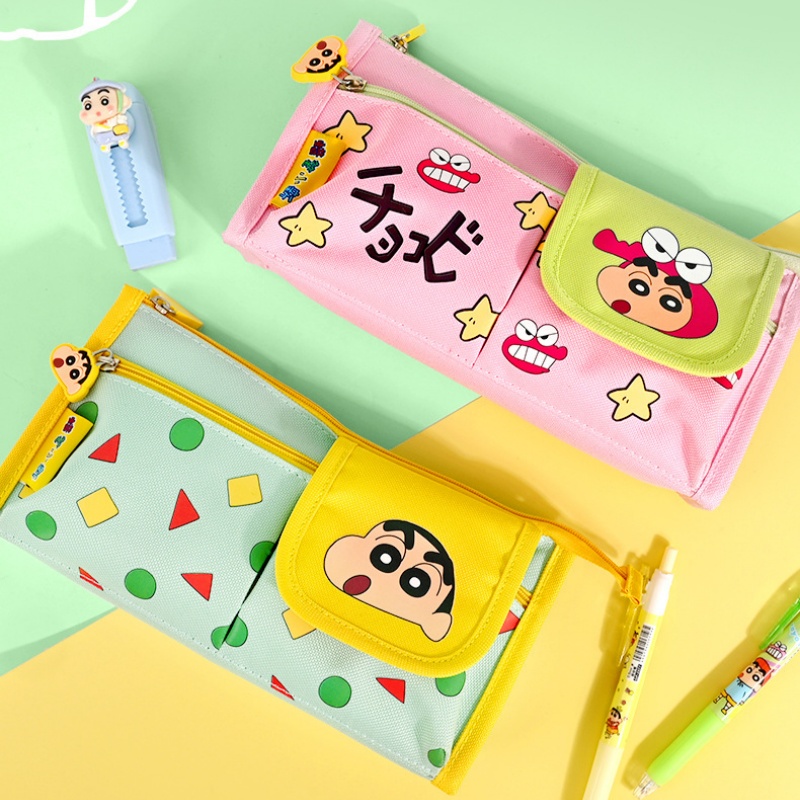 Crayon Shin-Chan Multi-Pocket  - Stationery And Office Supply Stores ulasan dan harga