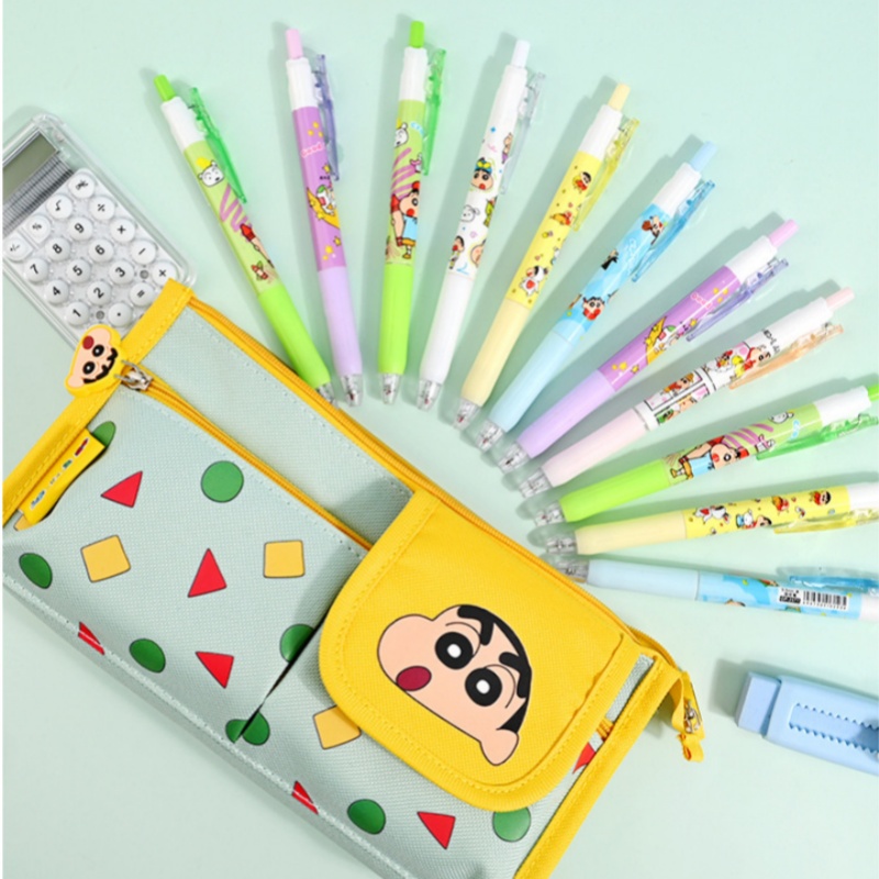 Crayon Shin-Chan Multi-Pocket  - Stationery And Office Supply Stores ulasan dan harga